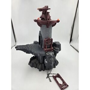Playmobil Castle Dragon Tower Playset Siege Weapon Dragon Head Guard Tower